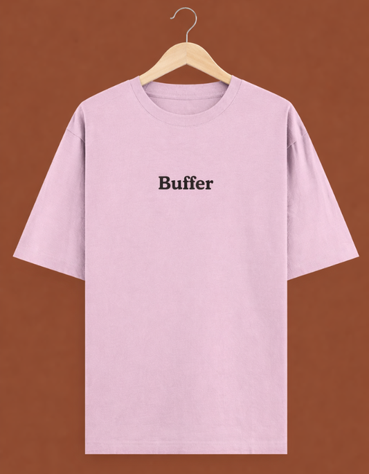Buffer Oversized Classic T-Shirt | 240 GSM Premium Cotton | Unisex Streetwear